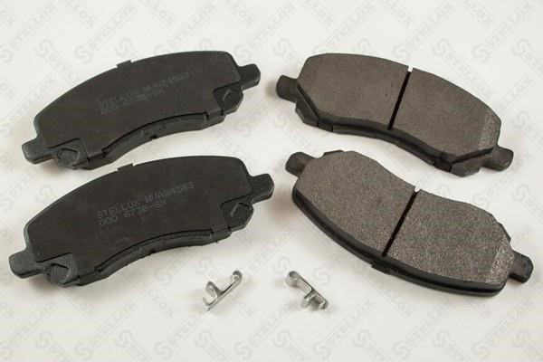 Stellox 000 673B-SX Brake Pad Set, disc brake 000673BSX: Buy near me in Poland at 2407.PL - Good price!