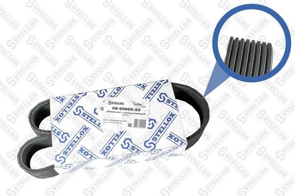 Stellox 08-00800-SX V-ribbed belt 8PK800 0800800SX: Buy near me in Poland at 2407.PL - Good price!