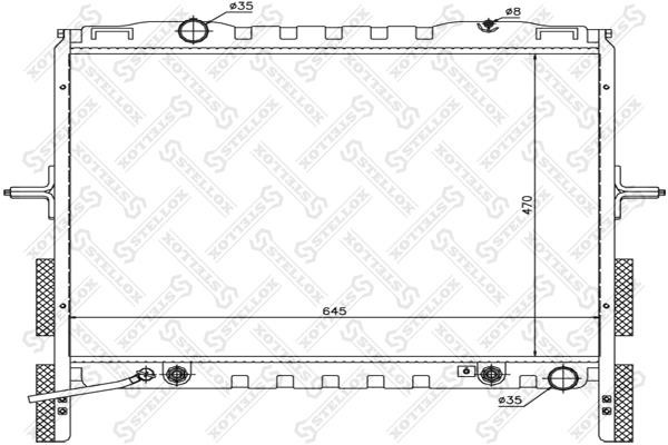 Stellox 10-26494-SX Kühler motorkühlung 1026494SX: Kaufen Sie zu einem guten Preis in Polen bei 2407.PL!