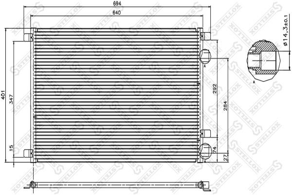 Stellox 10-45034-SX Cooler Module 1045034SX: Buy near me in Poland at 2407.PL - Good price!