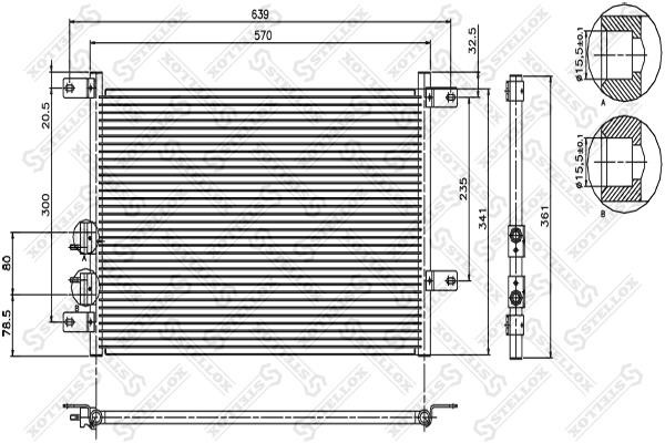 Stellox 10-45390-SX Радиатор кондиционера (Конденсатор) 1045390SX: Отличная цена - Купить в Польше на 2407.PL!