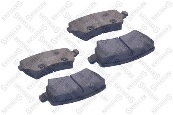 Stellox 1247 000L-SX Brake Pad Set, disc brake 1247000LSX: Buy near me in Poland at 2407.PL - Good price!