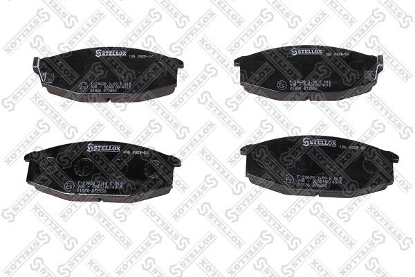 Stellox 126 002B-SX Brake Pad Set, disc brake 126002BSX: Buy near me in Poland at 2407.PL - Good price!