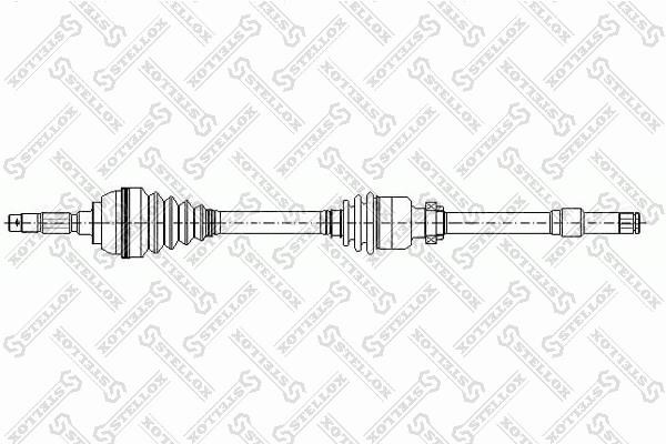 Stellox 158 1746-SX Antriebswelle rechts 1581746SX: Kaufen Sie zu einem guten Preis in Polen bei 2407.PL!