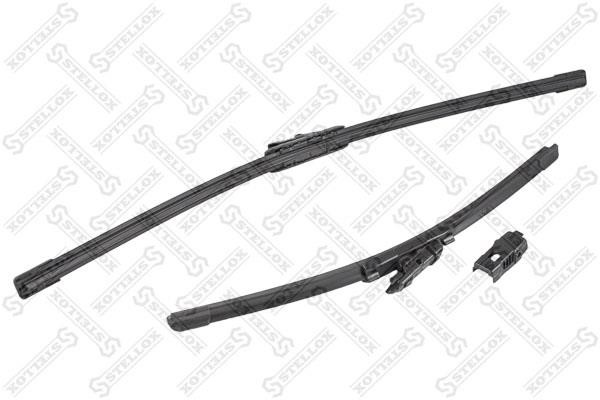 Stellox 201 631-SX Set of frameless wiper blades 600/380 201631SX: Buy near me at 2407.PL in Poland at an Affordable price!