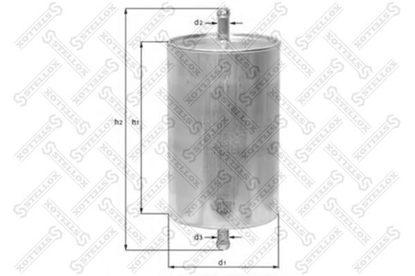 Stellox 21-00014-SX Fuel filter 2100014SX: Buy near me in Poland at 2407.PL - Good price!