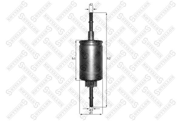 Stellox 21-00458-SX Fuel filter 2100458SX: Buy near me in Poland at 2407.PL - Good price!