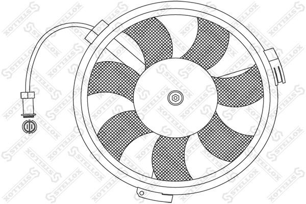 Stellox 29-99013-SX Hub, engine cooling fan wheel 2999013SX: Buy near me in Poland at 2407.PL - Good price!