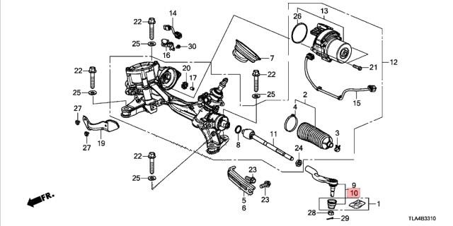 Kaufen Sie Honda 53560-TLA-A01 zu einem günstigen Preis in Polen!