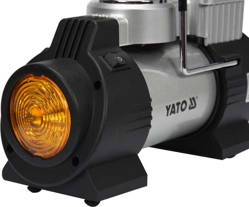 Autokompressor mit LED-Lampe, 12V 180W Yato YT-73460