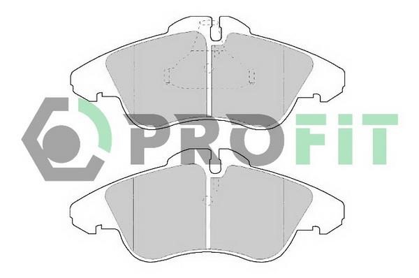 Profit 5000-1038 C Тормозные колодки дисковые передние, комплект 50001038C: Отличная цена - Купить в Польше на 2407.PL!