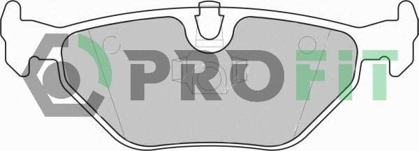Profit 5000-1301 C Rear disc brake pads, set 50001301C: Buy near me in Poland at 2407.PL - Good price!