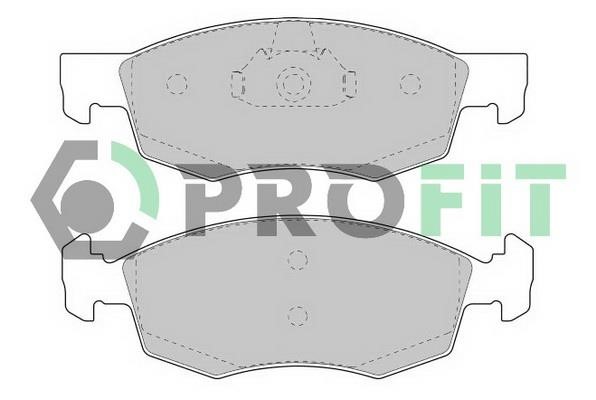 Profit 5000-1377 C Front disc brake pads, set 50001377C: Buy near me in Poland at 2407.PL - Good price!