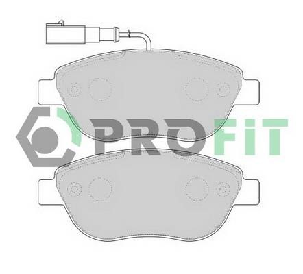 Profit 5000-1467 C Front disc brake pads, set 50001467C: Buy near me in Poland at 2407.PL - Good price!
