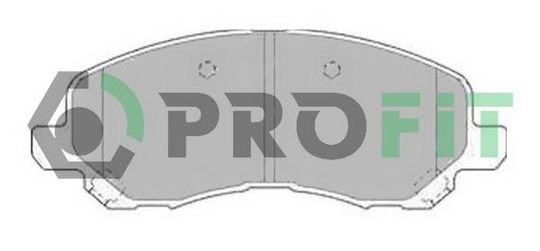 Profit 5000-1621 C Front disc brake pads, set 50001621C: Buy near me in Poland at 2407.PL - Good price!