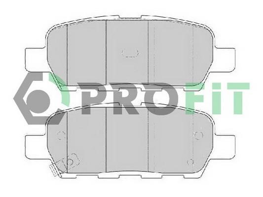 Profit 5000-1693 C Rear disc brake pads, set 50001693C: Buy near me in Poland at 2407.PL - Good price!