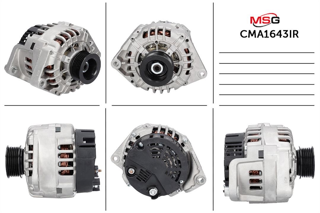 MSG CMA1643IR Alternator CMA1643IR: Buy near me in Poland at 2407.PL - Good price!