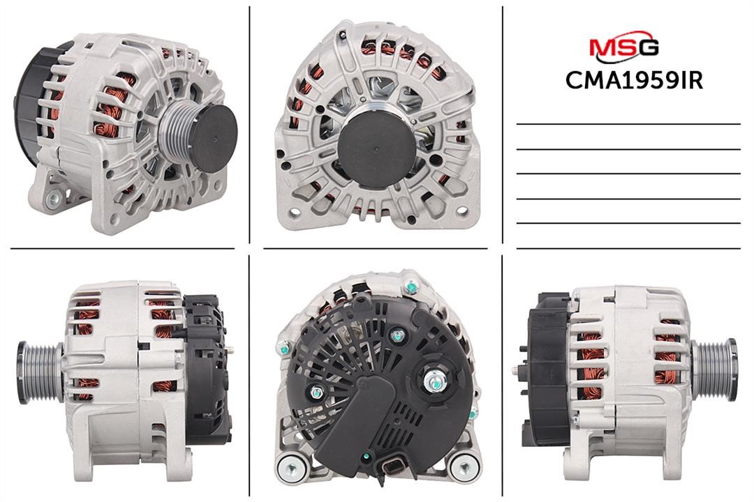 MSG CMA1959IR Alternator CMA1959IR: Buy near me in Poland at 2407.PL - Good price!