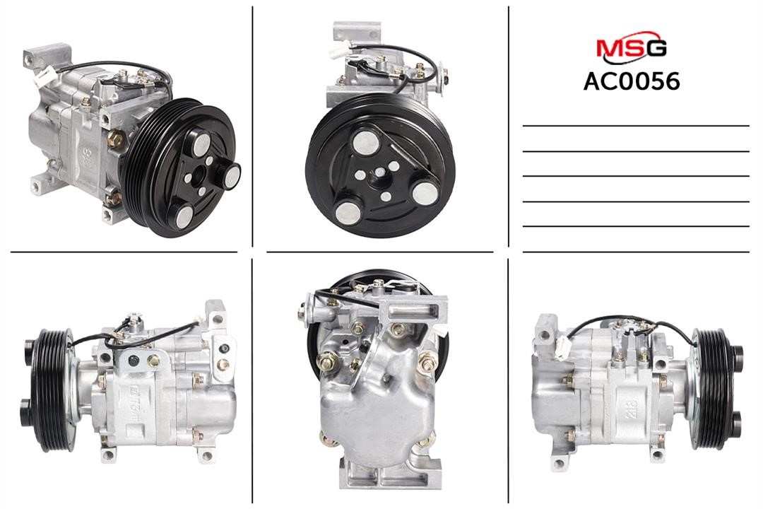 MSG AC0056 Kompresor klimatyzacji AC0056: Dobra cena w Polsce na 2407.PL - Kup Teraz!