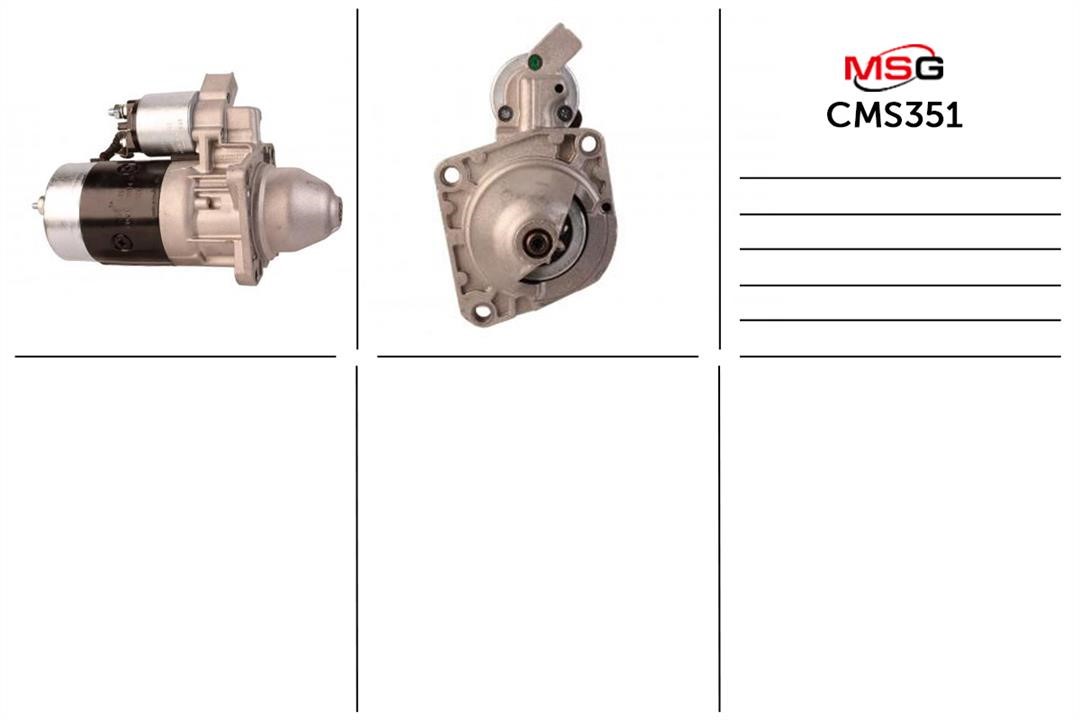 MSG CMS351 Стартер CMS351: Отличная цена - Купить в Польше на 2407.PL!
