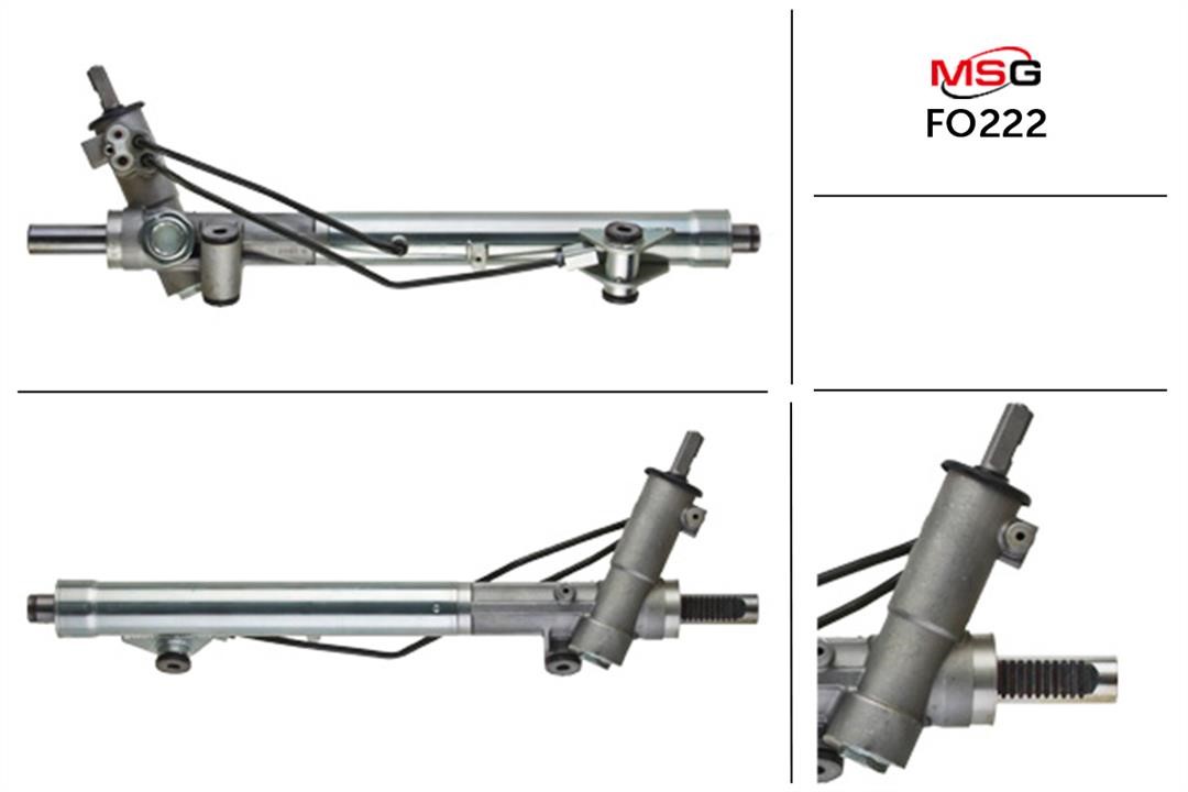 MSG FO222 Zahnstange mit der hydraulischen Servolenkung FO222: Kaufen Sie zu einem guten Preis in Polen bei 2407.PL!