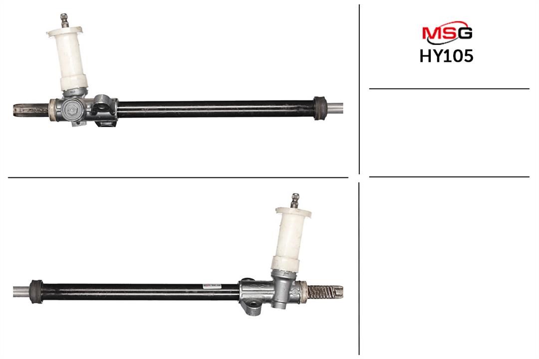 MSG HY105 Steering Gear HY105: Buy near me in Poland at 2407.PL - Good price!