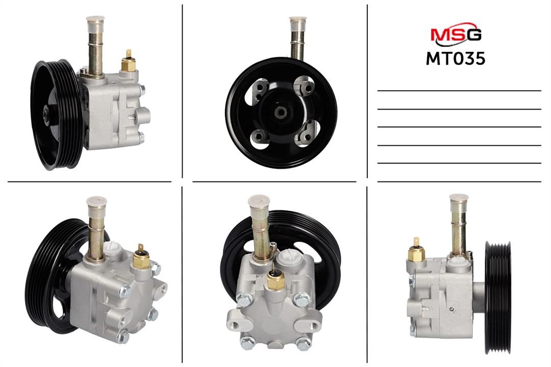 MSG MT035 Hydraulic Pump, steering system MT035: Buy near me in Poland at 2407.PL - Good price!