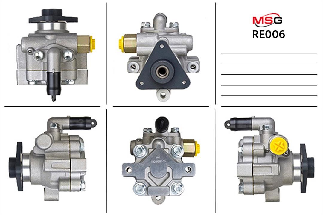 MSG RE006 Hydraulic Pump, steering system RE006: Buy near me at 2407.PL in Poland at an Affordable price!