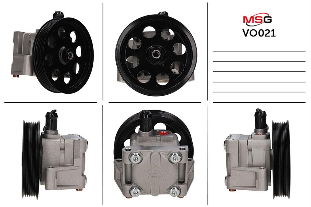 MSG VO021 Hydraulic Pump, steering system VO021: Buy near me in Poland at 2407.PL - Good price!