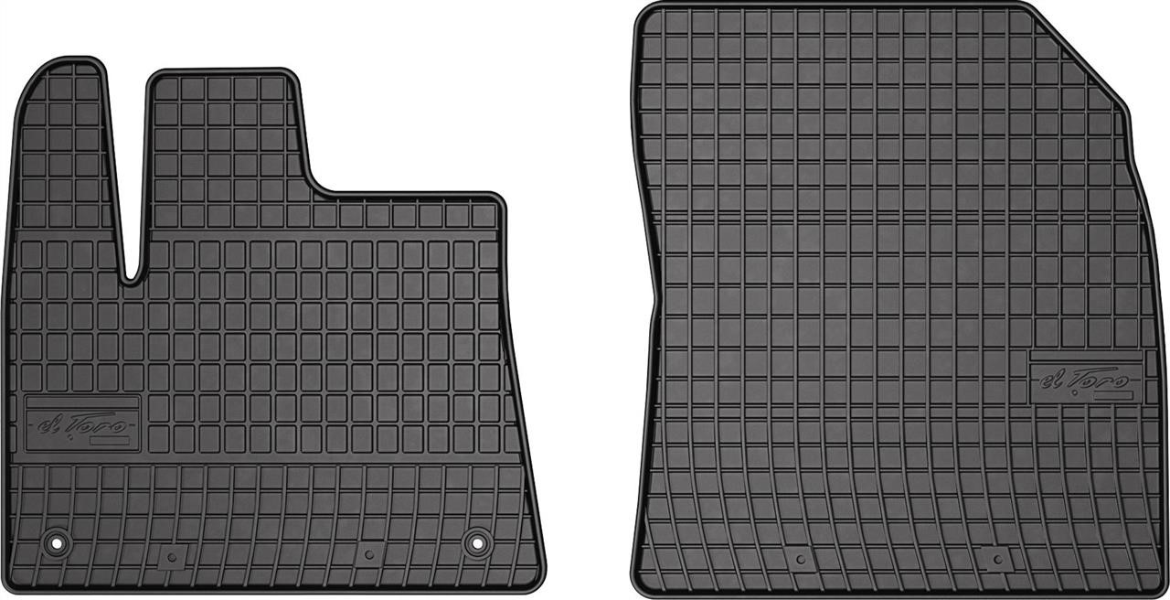 Frogum 402515 Frogum rubber floor mats for Citroen Berlingo (mkIII); Peugeot Rifter (MKI); Opel Combo (mkV)(E) (1 row) 2018 402515: Buy near me in Poland at 2407.PL - Good price!
