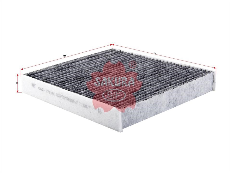 Sakura CAC-17190 Activated Carbon Cabin Filter CAC17190: Buy near me in Poland at 2407.PL - Good price!