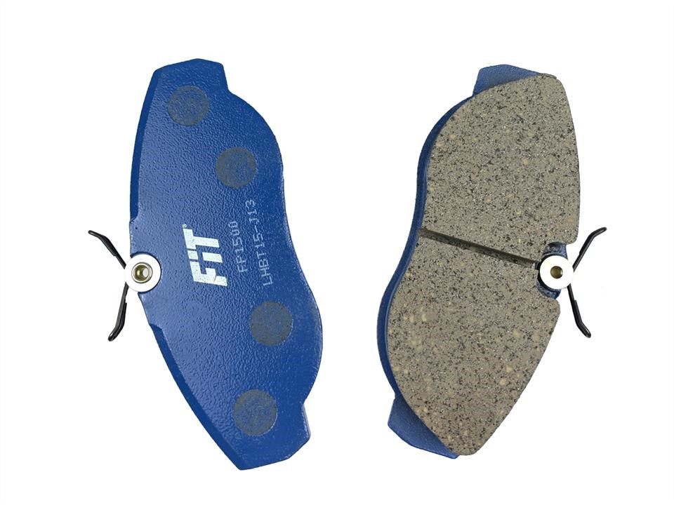 FiT FP1500 Brake Pad Set, disc brake FP1500: Buy near me in Poland at 2407.PL - Good price!