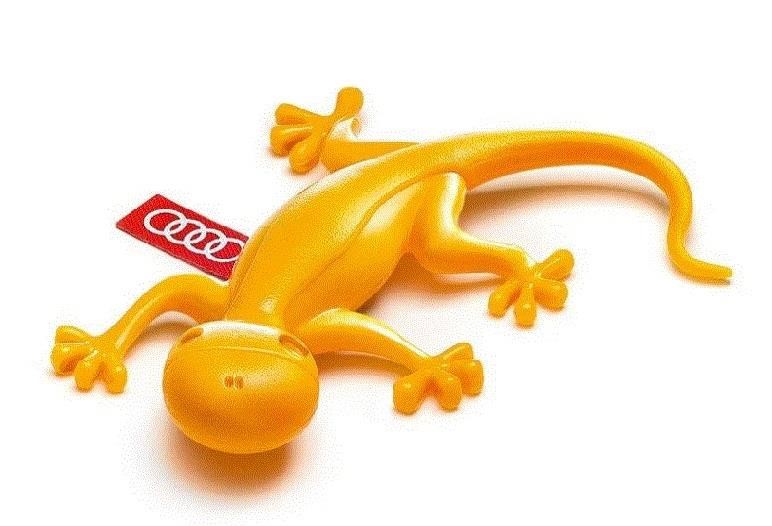 Ароматизатор Audi Gecko, тропические фрукты, желтый VAG 000 087 009 C