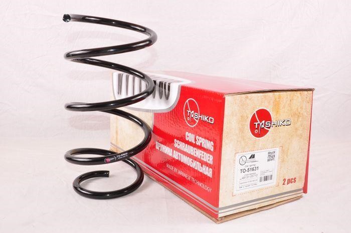 Tashiko TO-51631 Suspension spring front TO51631: Buy near me at 2407.PL in Poland at an Affordable price!