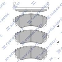 Sangsin SP1492 Тормозные колодки дисковые передние, комплект SP1492: Отличная цена - Купить в Польше на 2407.PL!