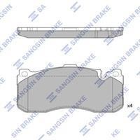 Sangsin SP1791 Тормозные колодки дисковые передние, комплект SP1791: Отличная цена - Купить в Польше на 2407.PL!