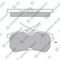 Sangsin SP1865 Rear disc brake pads, set SP1865: Buy near me in Poland at 2407.PL - Good price!