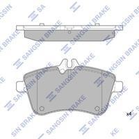 Sangsin SP1989 Тормозные колодки дисковые передние, комплект SP1989: Отличная цена - Купить в Польше на 2407.PL!