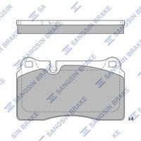 Sangsin SP2231 Тормозные колодки дисковые передние, комплект SP2231: Отличная цена - Купить в Польше на 2407.PL!