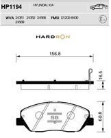 Sangsin HP1194 Front disc brake pads, set HP1194: Buy near me in Poland at 2407.PL - Good price!