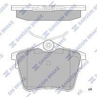 Sangsin SP1897 Rear disc brake pads, set SP1897: Buy near me in Poland at 2407.PL - Good price!