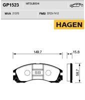 Sangsin GP1523 Scheibenbremsbeläge vorne eingestellt GP1523: Kaufen Sie zu einem guten Preis in Polen bei 2407.PL!