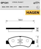 Sangsin GP1241 Front disc brake pads, set GP1241: Buy near me in Poland at 2407.PL - Good price!