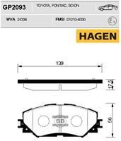 Sangsin GP2093 Гальмівні колодки передні, комплект GP2093: Приваблива ціна - Купити у Польщі на 2407.PL!