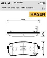 Sangsin GP1192 Scheibenbremsbeläge hinten eingestellt GP1192: Kaufen Sie zu einem guten Preis in Polen bei 2407.PL!