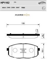 Sangsin HP1162 Тормозные колодки дисковые передние, комплект HP1162: Отличная цена - Купить в Польше на 2407.PL!