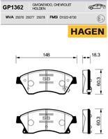 Sangsin GP1362 Front disc brake pads, set GP1362: Buy near me in Poland at 2407.PL - Good price!