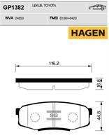 Sangsin GP1382 Тормозные колодки дисковые задние, комплект GP1382: Отличная цена - Купить в Польше на 2407.PL!