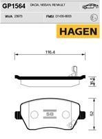 Sangsin GP1564 Тормозные колодки дисковые передние, комплект GP1564: Отличная цена - Купить в Польше на 2407.PL!