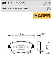 Sangsin GP1515 Тормозные колодки дисковые передние, комплект GP1515: Отличная цена - Купить в Польше на 2407.PL!